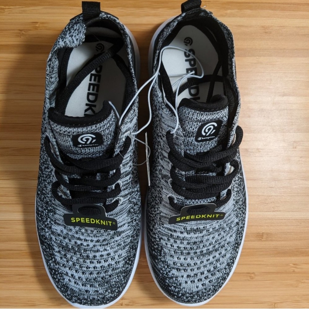 Women's Black and Gray Sneakers